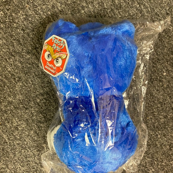 NEW Feisty Pets "Freddy Wreckingball" blue plush- fun surprise feature! - Picture 5 of 6